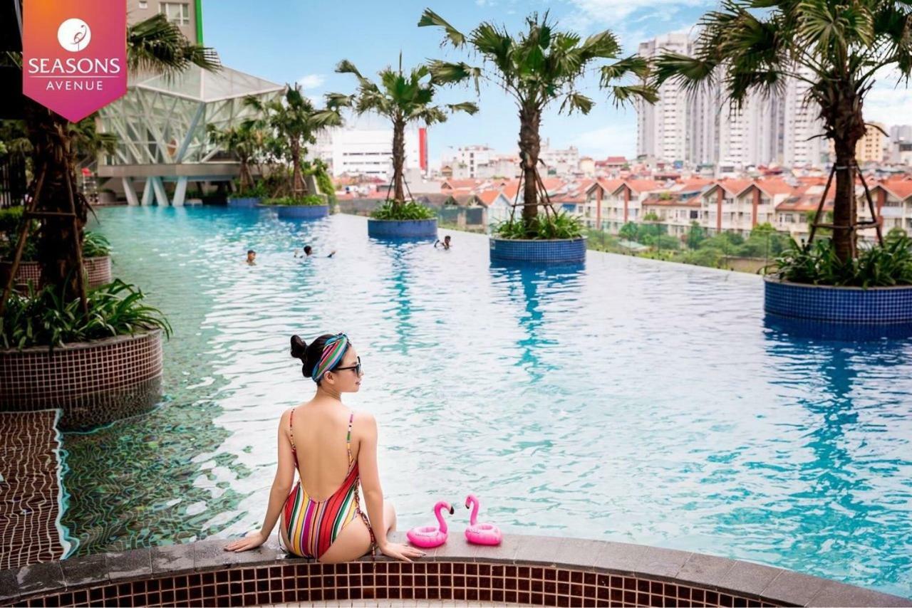 2Br Singapore'S Style Apartment, Gym And Infinity Swimming Pool Hanoi Esterno foto